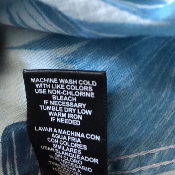 Ocean Current Short Sleeve Button Up Mens XL - Picture 6 of 9